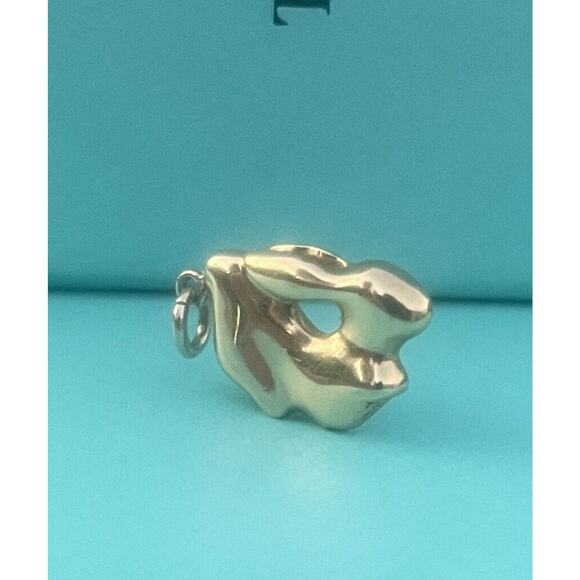 RARE Tiffany & Co Elsa Peretti 18k Gold Zodiac Rabbit Charm Pendant For Necklace - Picture 9 of 16